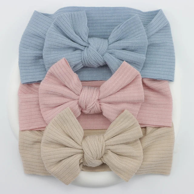3 pack Nylon Headband Set