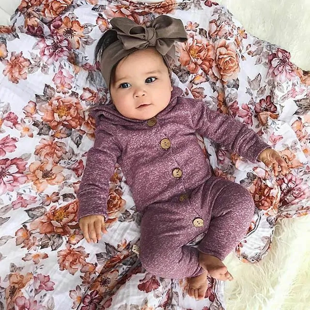Baby & Toddler Hooded Romper