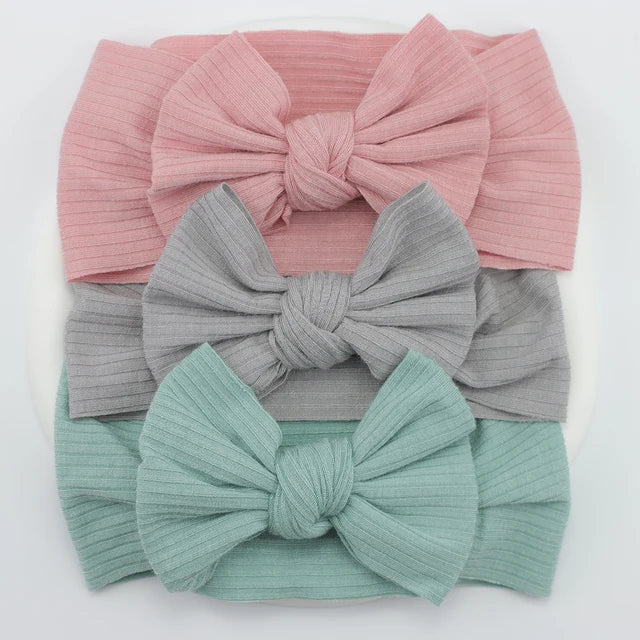 3 pack Nylon Headband Set