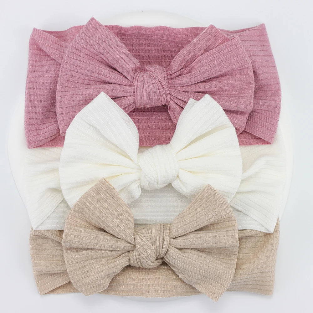 3 pack Nylon Headband Set