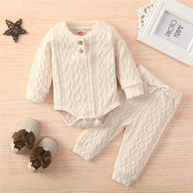 2 piece Baby Romper Set
