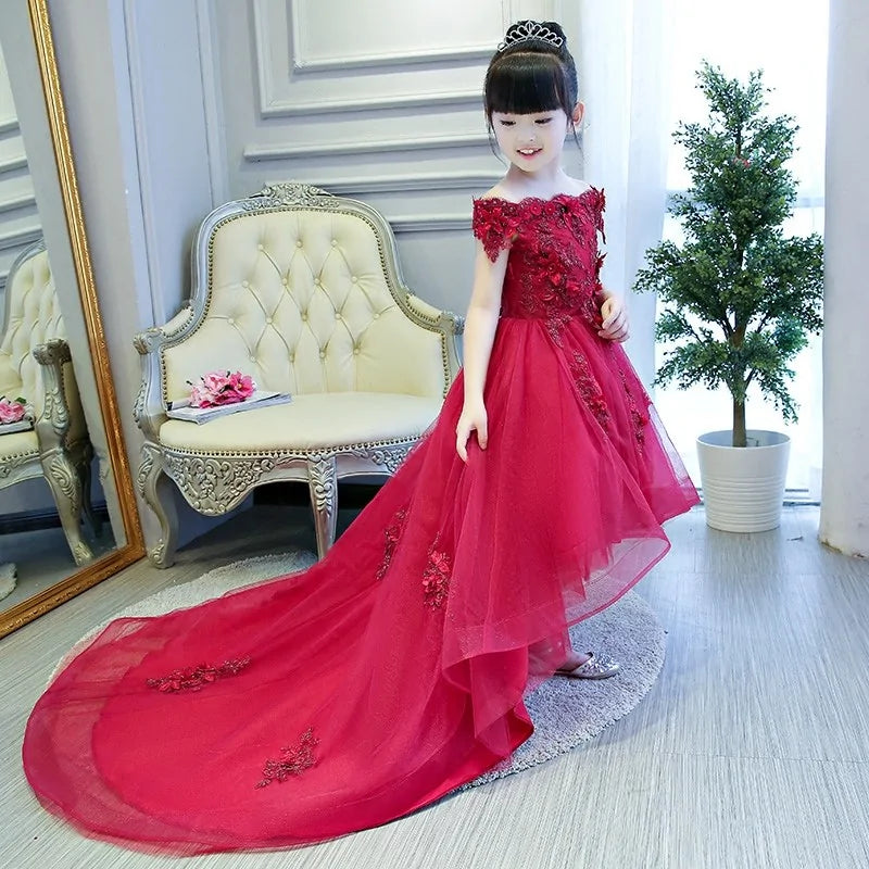 Majestic Train Gown
