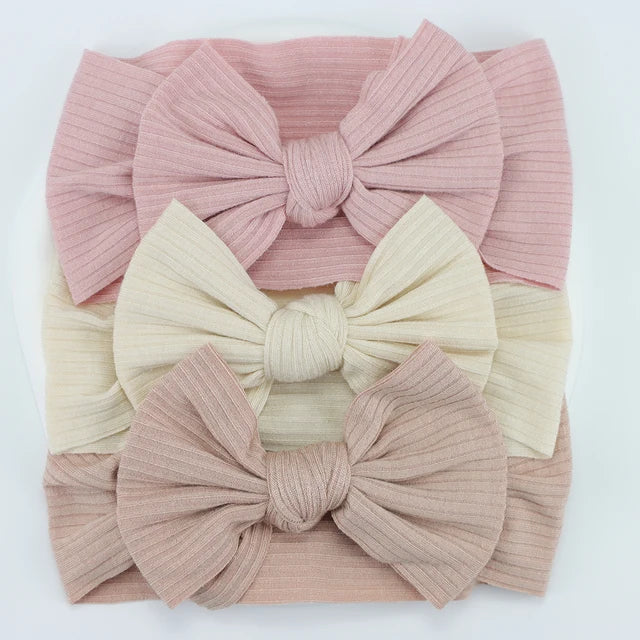 3 pack Nylon Headband Set