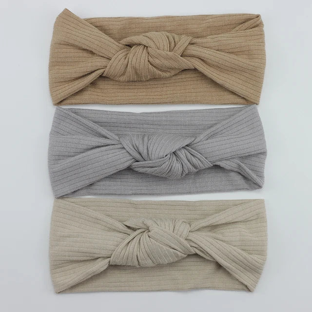 3 pack Nylon Headband Set