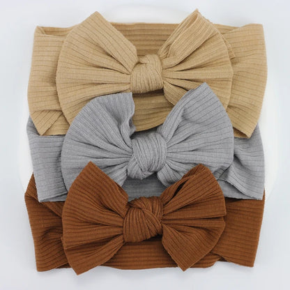 3 pack Nylon Headband Set