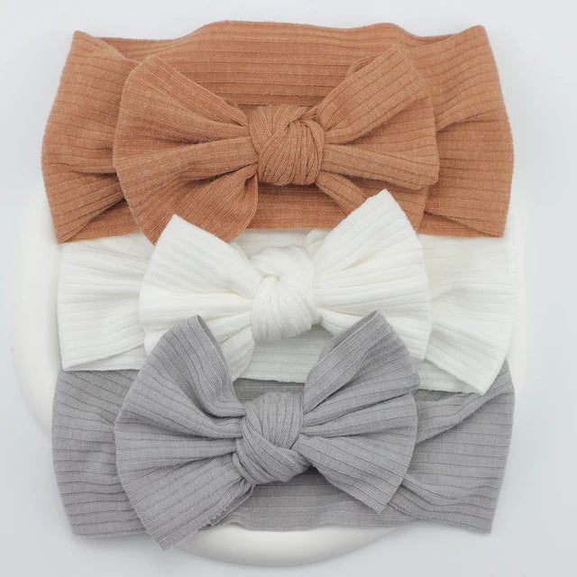 3 pack Nylon Headband Set