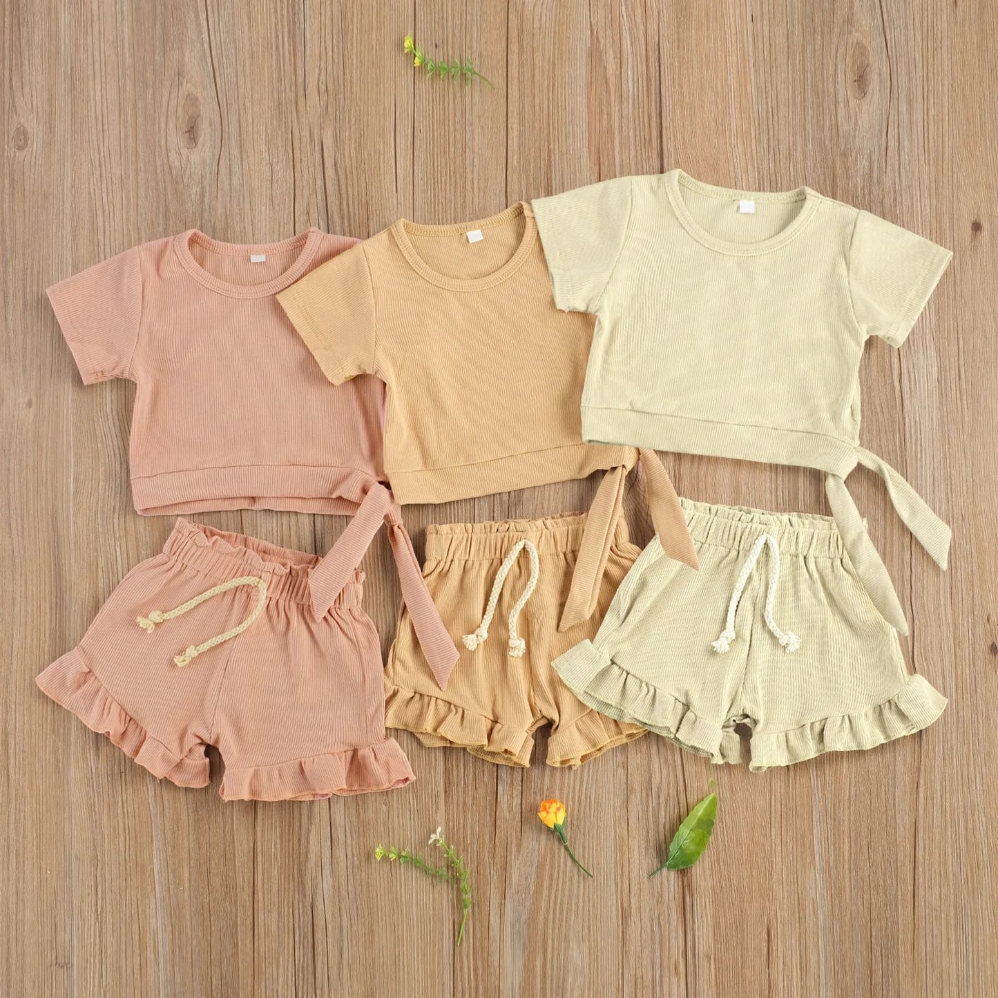 The 2 piece shorts set