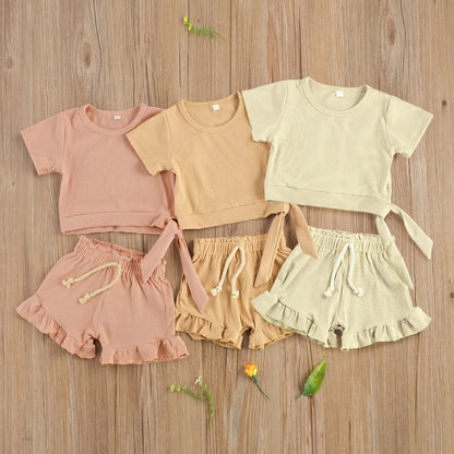 The 2 piece shorts set