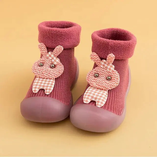 Winter Baby Sock Booties