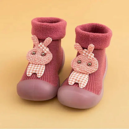 Winter Baby Sock Booties