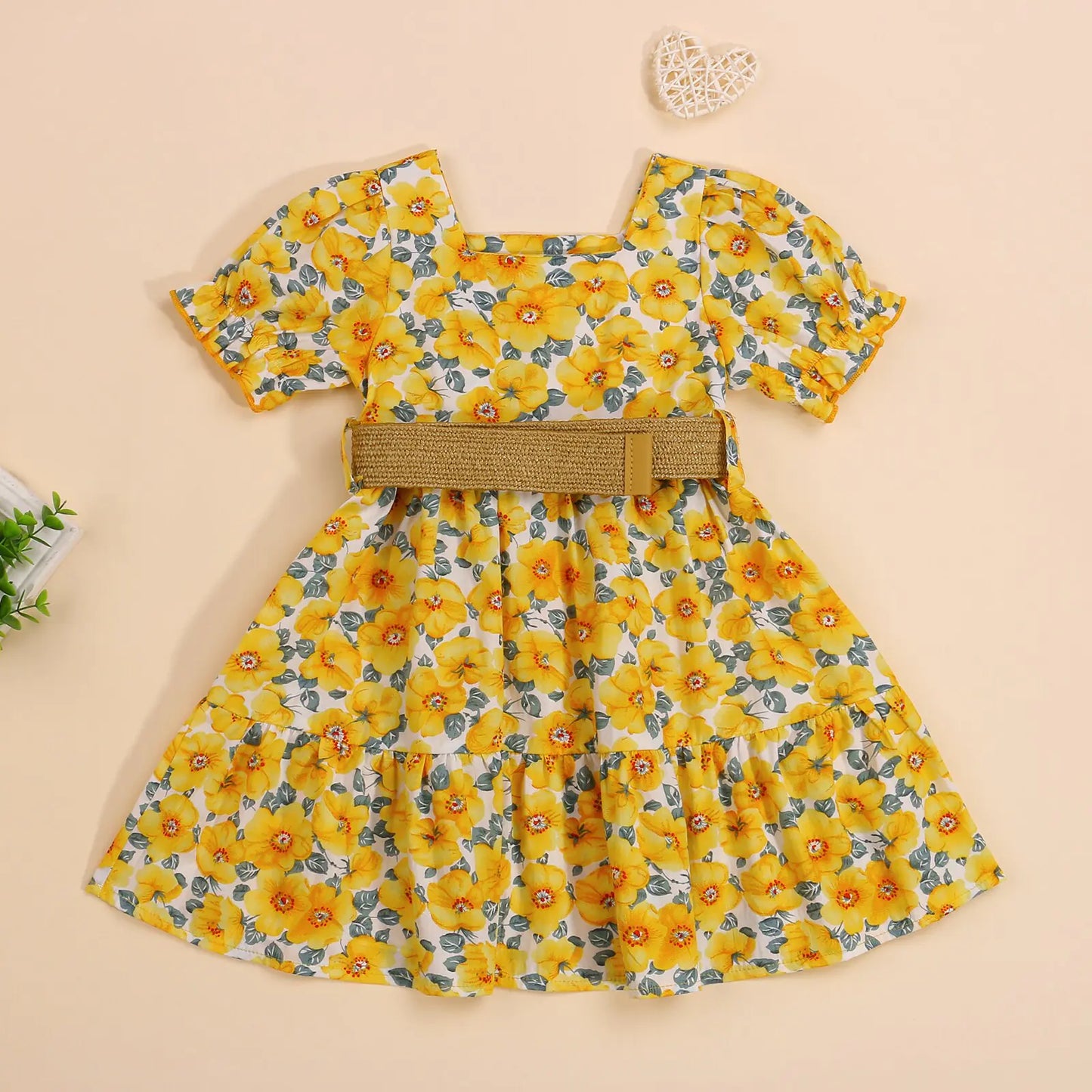 Summer Floral Print Dress