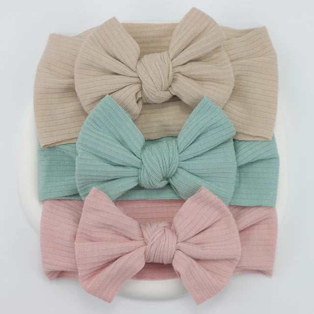 3 pack Nylon Headband Set