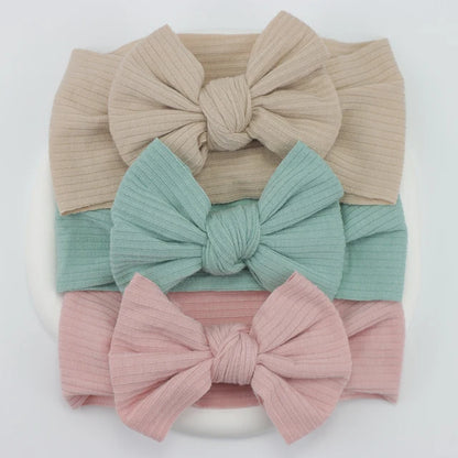 3 pack Nylon Headband Set