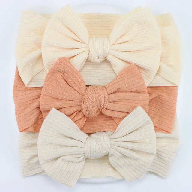 3 pack Nylon Headband Set