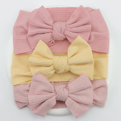 3 pack Nylon Headband Set