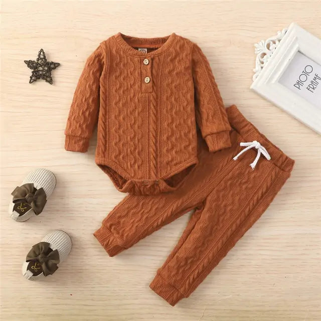 2 piece Baby Romper Set