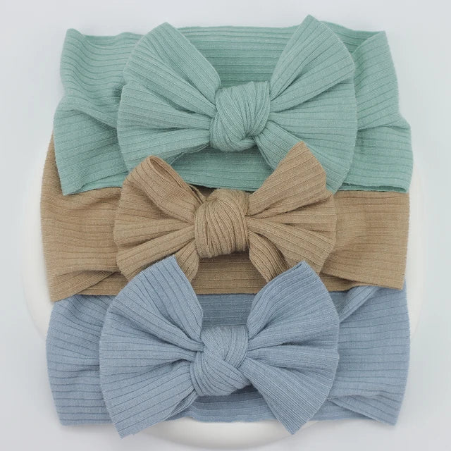 3 pack Nylon Headband Set