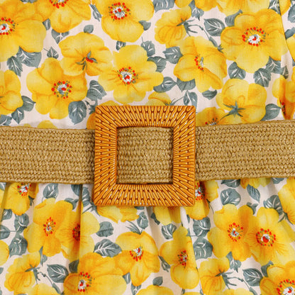 Summer Floral Print Dress