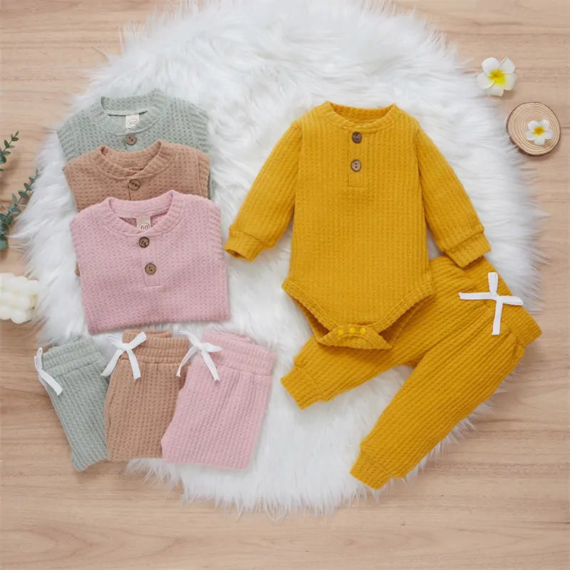 2 piece Baby Romper Set