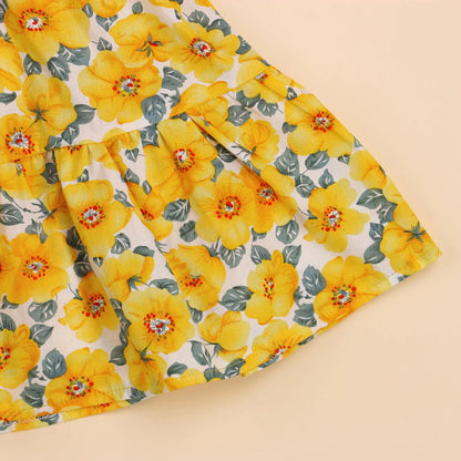 Summer Floral Print Dress