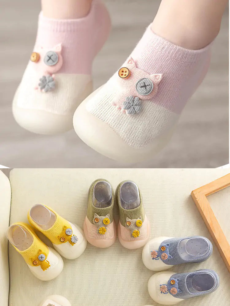 Unisex Baby Cotton Sock Shoes
