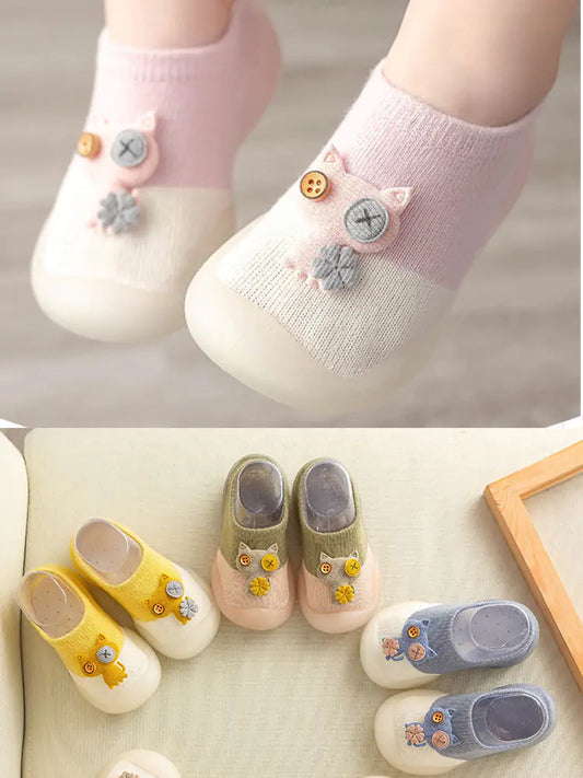Unisex Baby Cotton Sock Shoes
